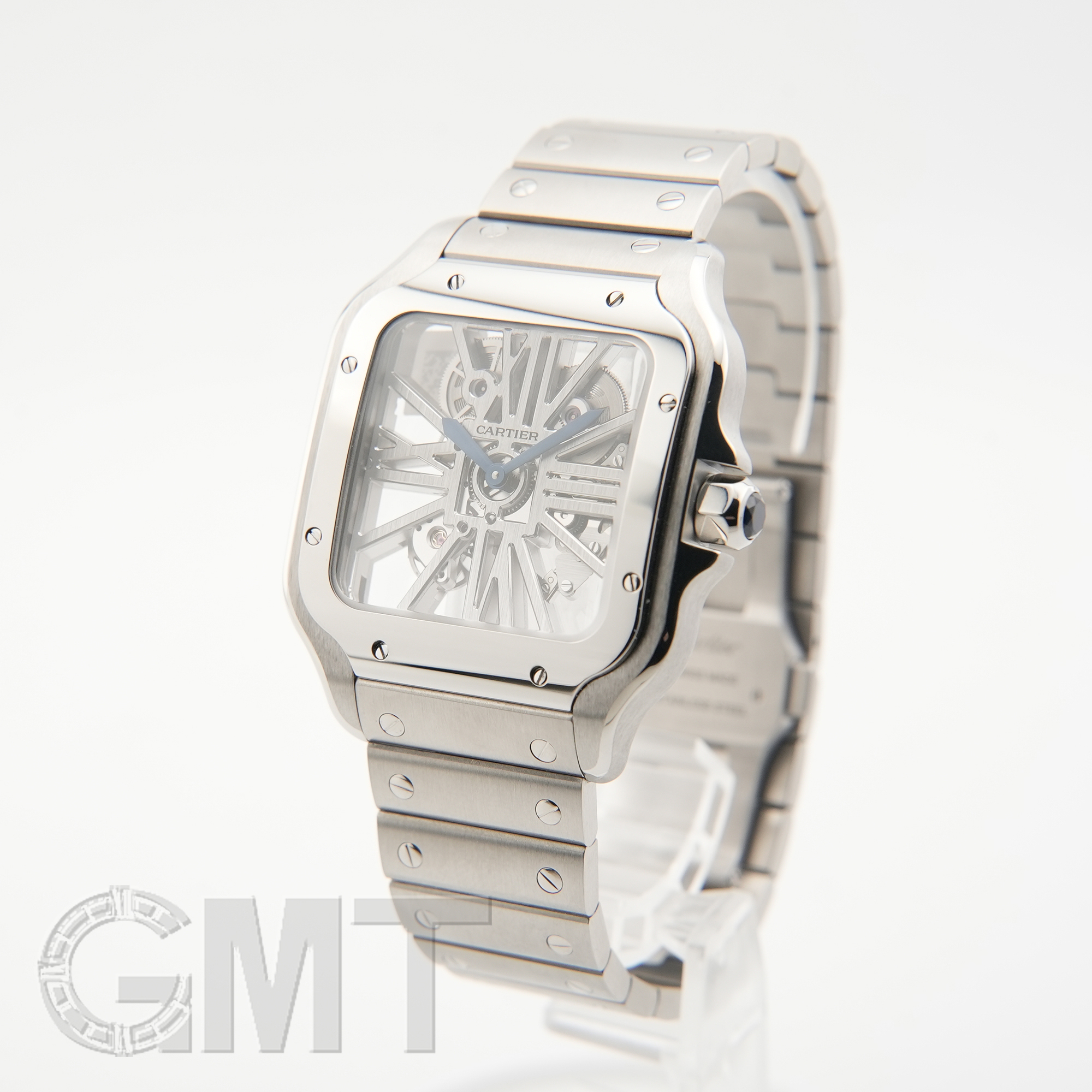 委託)CARTIER カルティエ サントス ドゥ カルティエ スケルトン