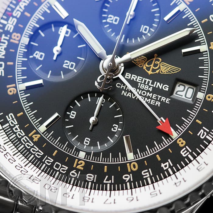 中古)BREITLING ブライトリング ナビタイマー ワールド A242B26NP