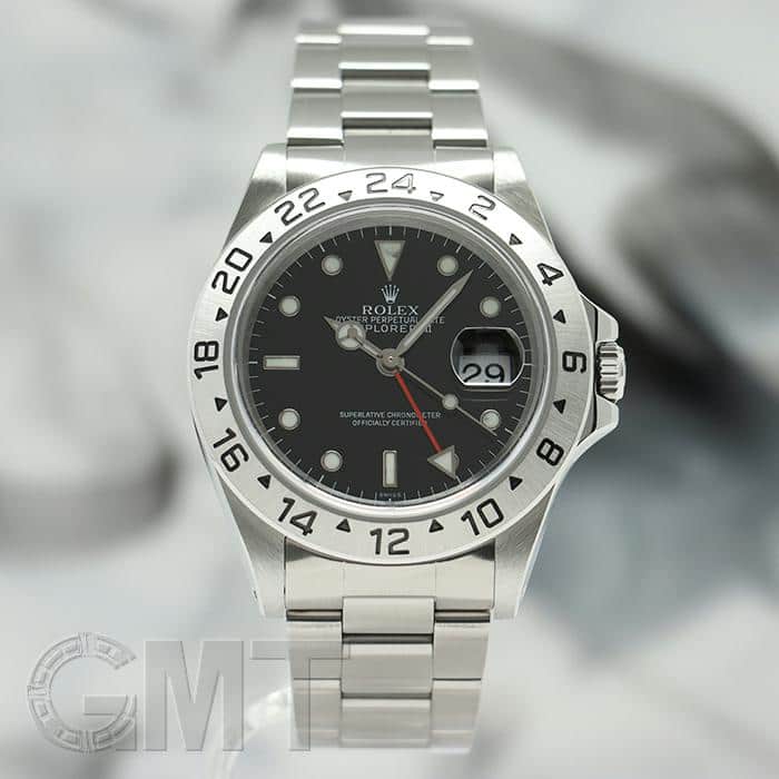 中古)ROLEX ロレックス エクスプローラー II 16570 ブラック