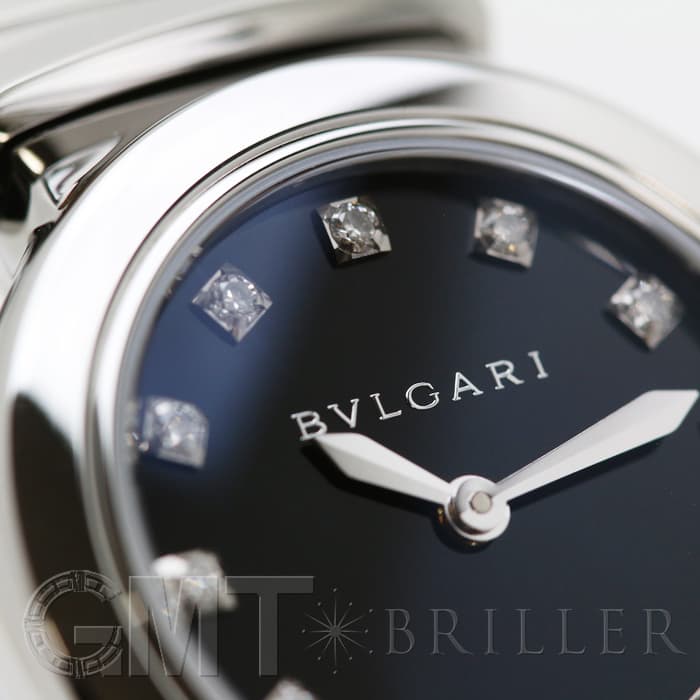 新品)BVLGARI ブルガリ ルチェア トゥボガス ブラック 12Pダイヤ