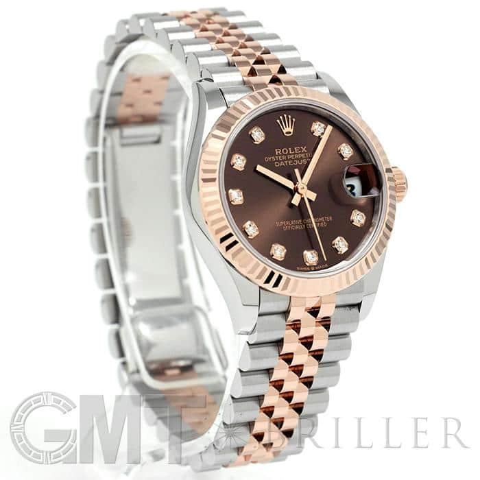 新品)ROLEX ロレックス デイトジャスト 31 278271G チョコレート