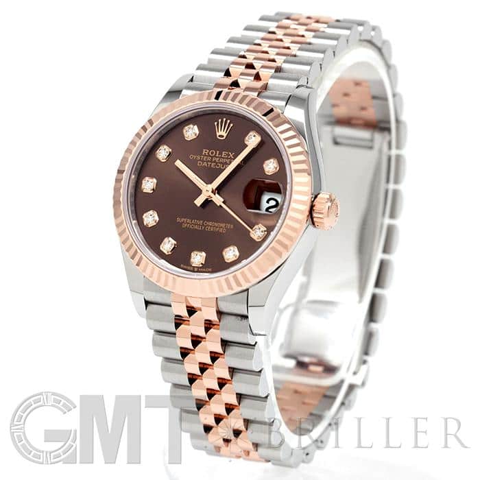 新品)ROLEX ロレックス デイトジャスト 31 278271G チョコレート