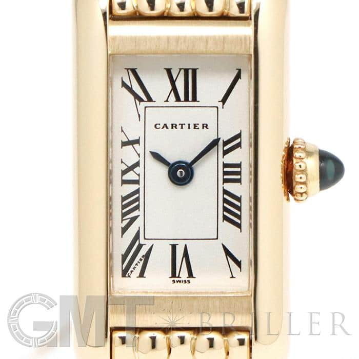中古)CARTIER カルティエ タンク アロンジェ イエローゴールド（商品ID