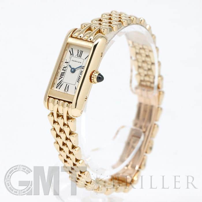 中古)CARTIER カルティエ タンク アロンジェ イエローゴールド（商品ID