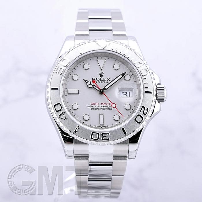 中古)ROLEX ロレックス ヨットマスター 116622 ロレジウム プラチナ 