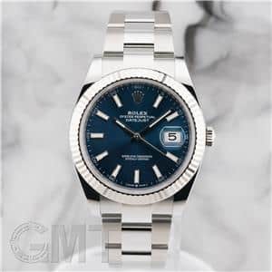 ROLEX ロレックス デイトジャスト 41 126334 ブルー オイスターブレスレット メイン