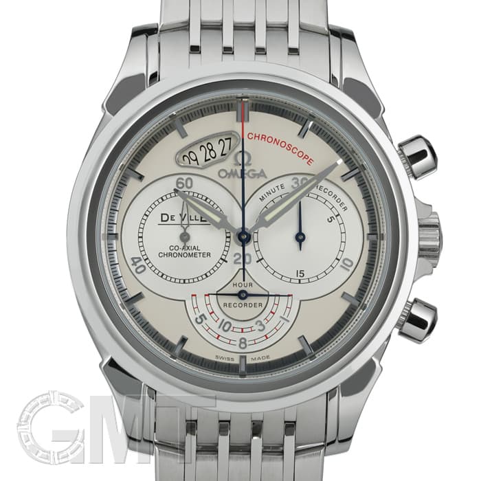 新品)OMEGA オメガ デ・ヴィル コーアクシャル クロノスコープ 4550.30