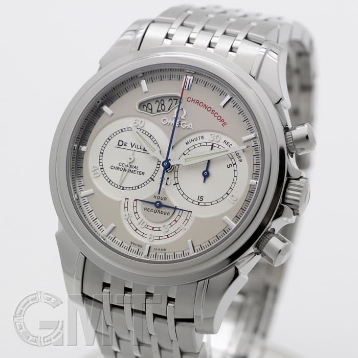 新品)OMEGA オメガ デ・ヴィル コーアクシャル クロノスコープ 4550.30