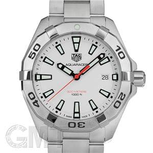 TAG HEUER タグ・ホイヤー アクアレーサー 300m ホワイト 41mm クォーツ WBD1111.BA0928 メイン