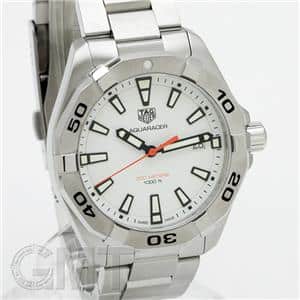 TAG HEUER タグ・ホイヤー アクアレーサー 300m ホワイト 41mm クォーツ WBD1111.BA0928 メイン