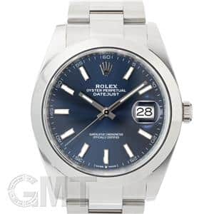ROLEX ロレックス デイトジャスト 41 126300 ブルー オイスターブレスレット メイン