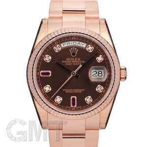 ROLEX ロレックス デイデイト 118235FA 2BR ルビー 8Pダイヤ メイン