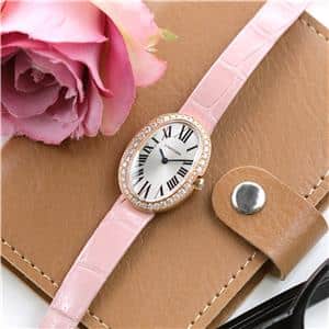 中古)CARTIER カルティエ ベニュワール SM WB520004 ベゼルダイヤ