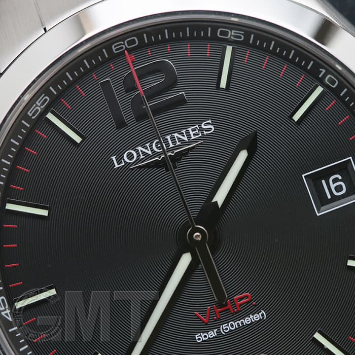 新品)LONGINES ロンジン コンクェスト L3.716.4.56.6（商品ID  