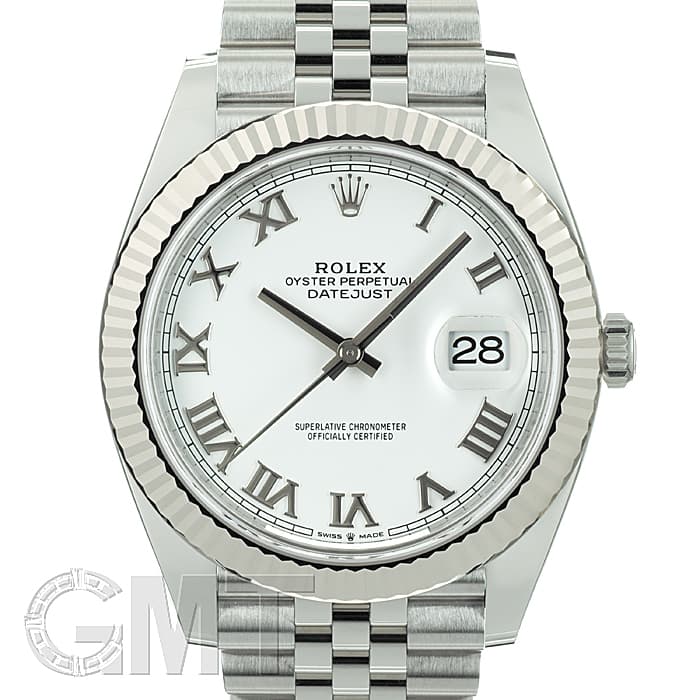 新品)ROLEX ロレックス デイトジャスト 126334 ホワイト ローマ