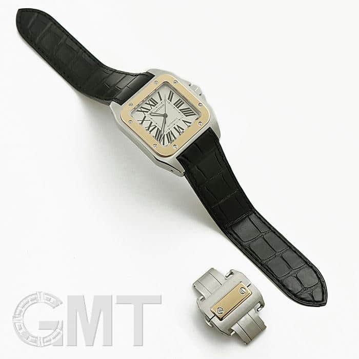 中古)CARTIER カルティエ サントス 100 LM W20077X7