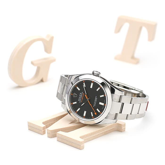 未使用)ROLEX ロレックス ミルガウス 116400 ブラック（商品ID