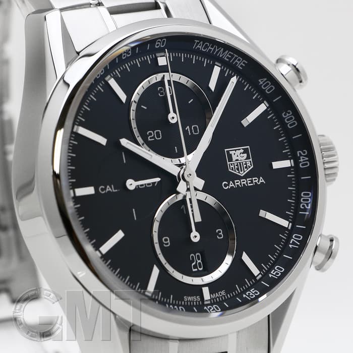 中古)TAG HEUER タグ・ホイヤー カレラ クロノグラフ 1887 ブラック