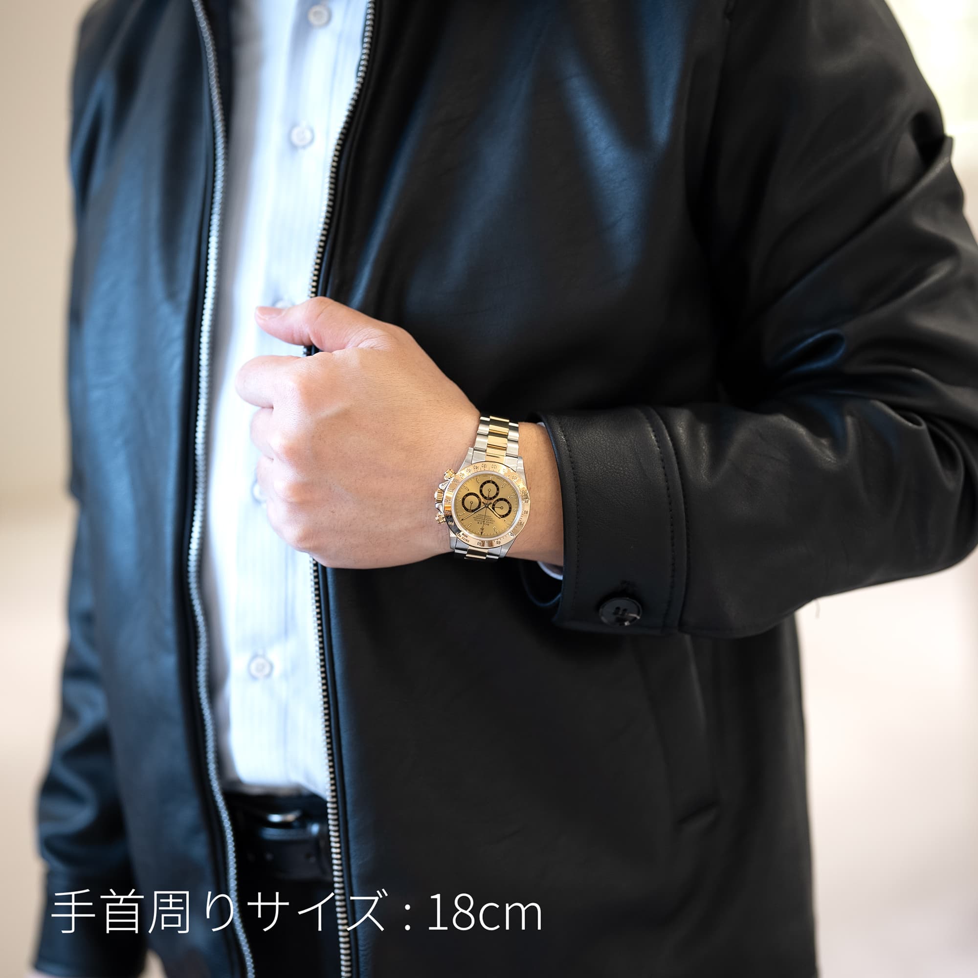【中古】 黄金の腕 中古)ROLEX ロレックス デイトナ 16523 シャンパン（商品ID