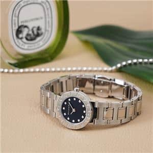 BVLGARI ブルガリ ブルガリ・ブルガリ BB23BSS/12 23mm 12P ブラック メイン