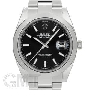 ROLEX ロレックス デイトジャスト 41 126300 ブラック オイスターブレス メイン