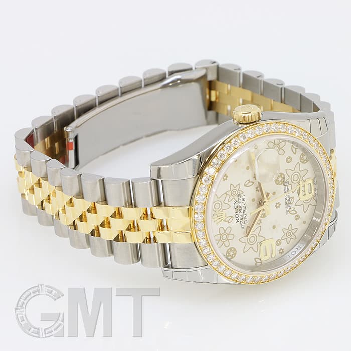 新品)ROLEX ロレックス デイトジャスト 116243 シルバーフラワー