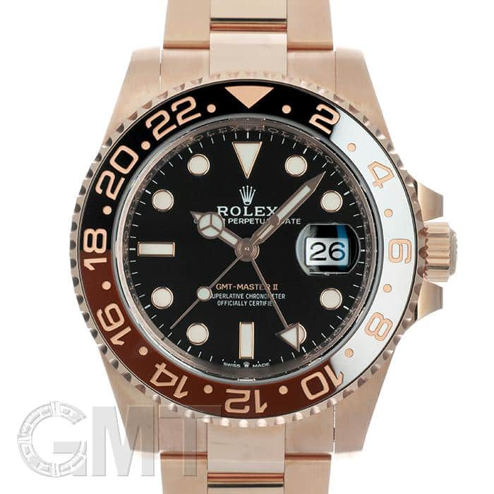 中古)ROLEX ロレックス GMTマスター II 126715CHNR ブラック/ブラウン