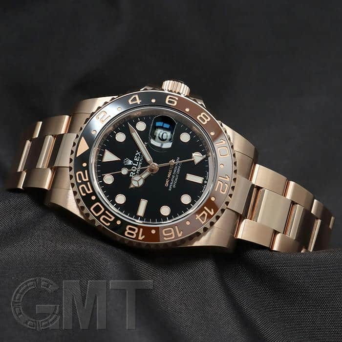 中古)ROLEX ロレックス GMTマスター II 126715CHNR ブラック/ブラウン