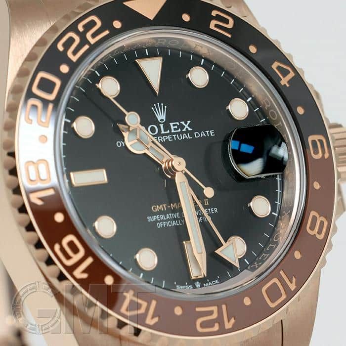 中古)ROLEX ロレックス GMTマスター II 126715CHNR ブラック/ブラウン
