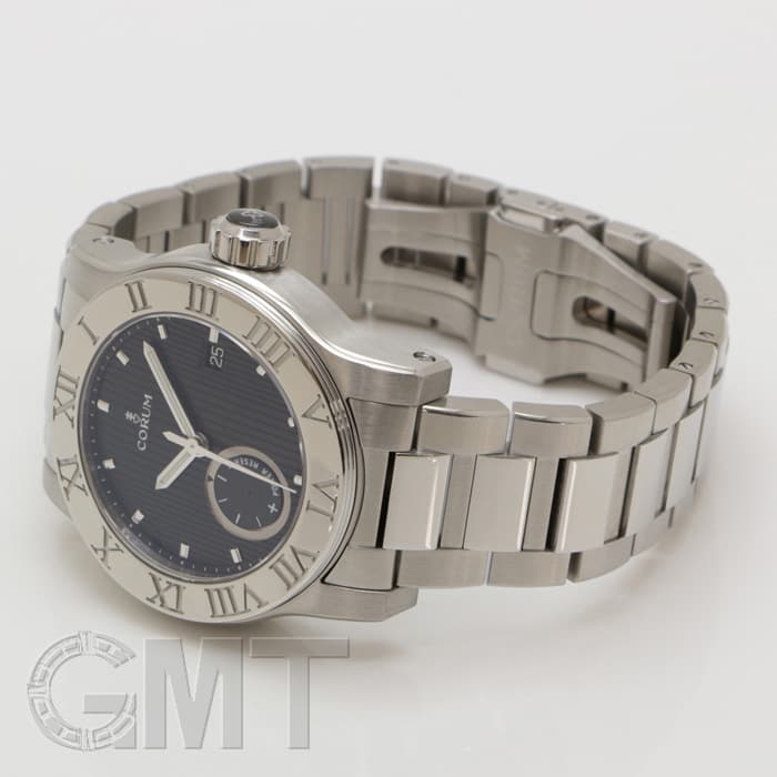 中古)CORUM コルム ロムルス パワーリザーブ 373.515.20/V810 BN75