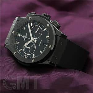 中古)HUBLOT ウブロ クラシック フュージョン クロノグラフ ブラック  