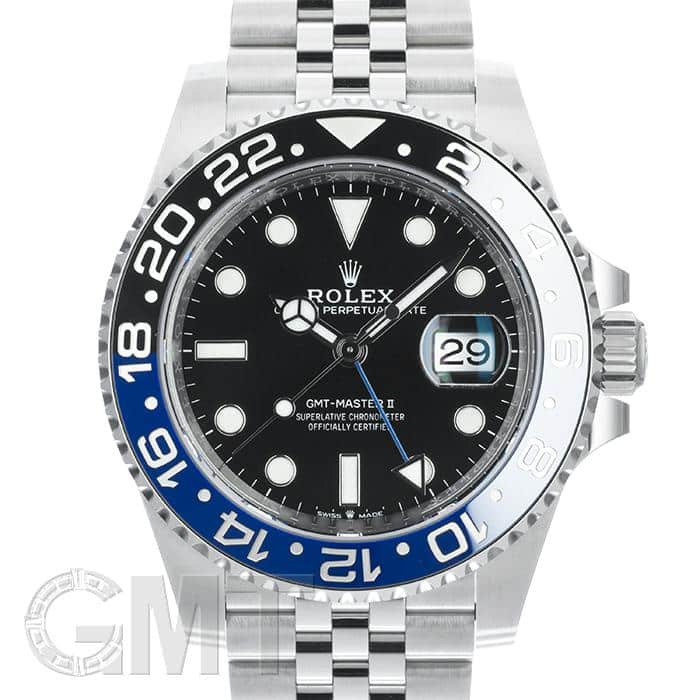 ROLEX GMTマスターⅡ 126710 純正ジュビリーブレス フル駒 極美品 未使用)ROLEX ロレックス GMTマスター II 126710BLNR ブルー
