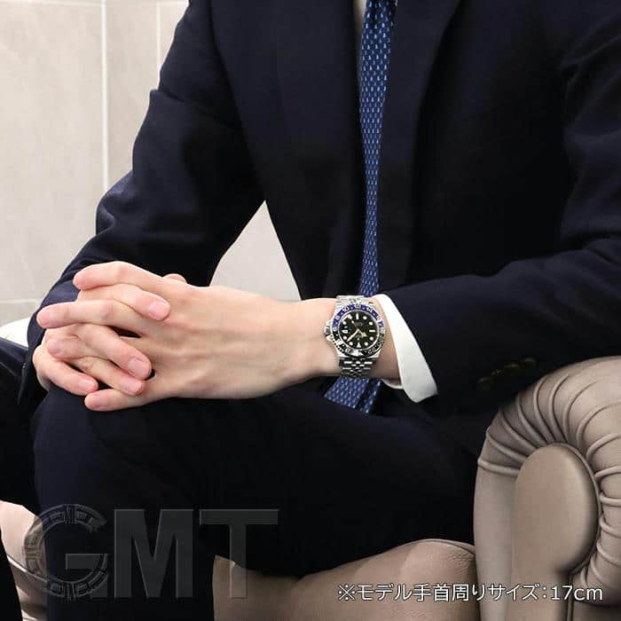 未使用)ROLEX ロレックス GMTマスター II 126710BLNR ブルーブラック