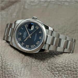 ROLEX ロレックス デイトジャスト 116200 ブルー ローマ メイン