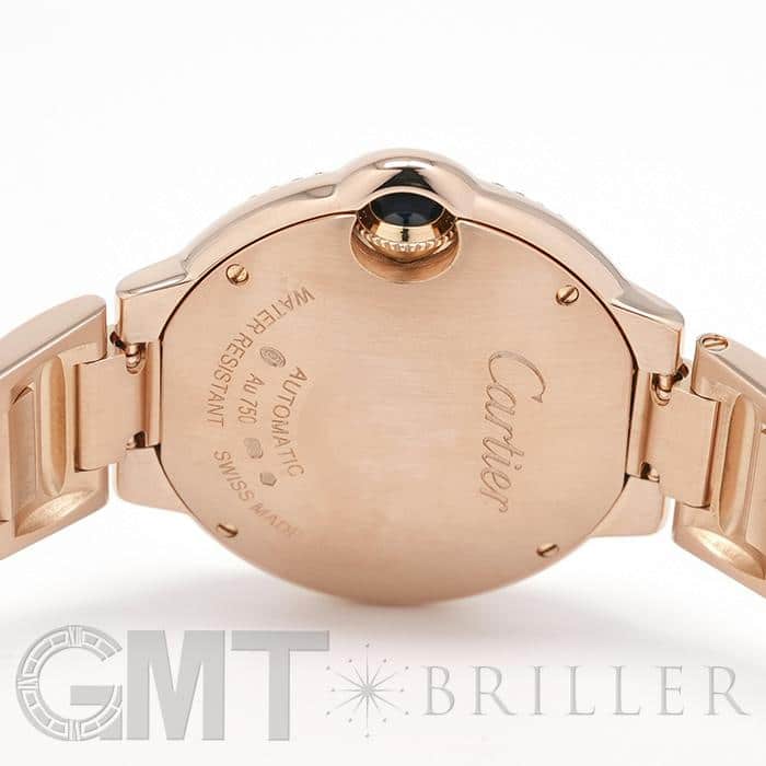 中古)CARTIER カルティエ バロンブルー 33mm WE902064 ピンクゴールド
