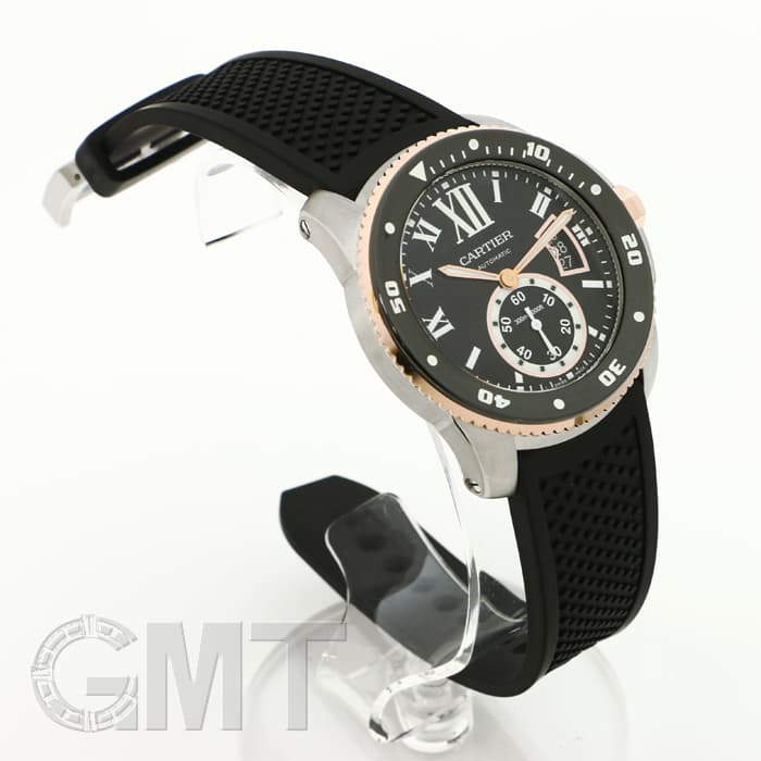 カルティエ　カリブル　ジャンク 新品)CARTIER カルティエ カリブル ドゥ カルティエ ダイバー W7100052