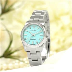 中古)ROLEX ロレックス オイスターパーペチュアル 277200 ターコイズ