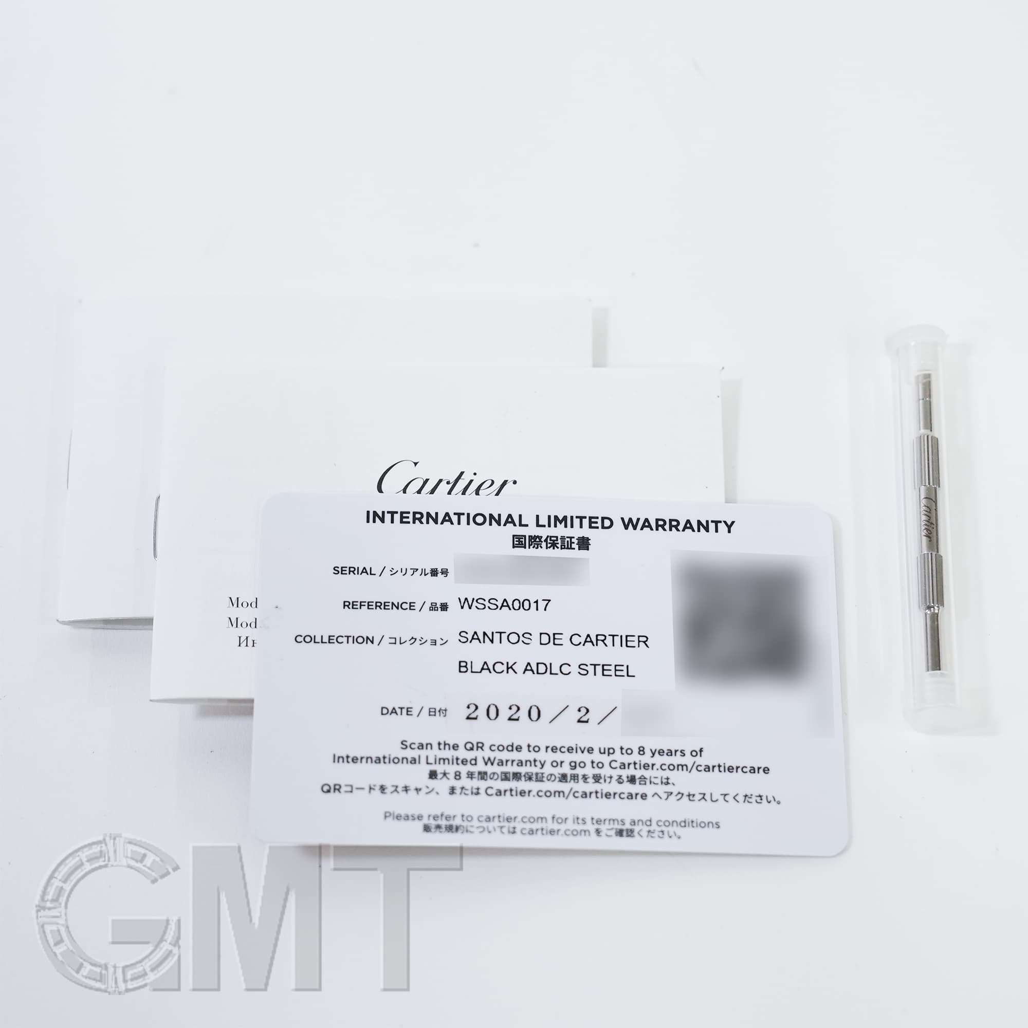 中古)CARTIER カルティエ サントス ドゥ カルティエ クロノグラフ XL