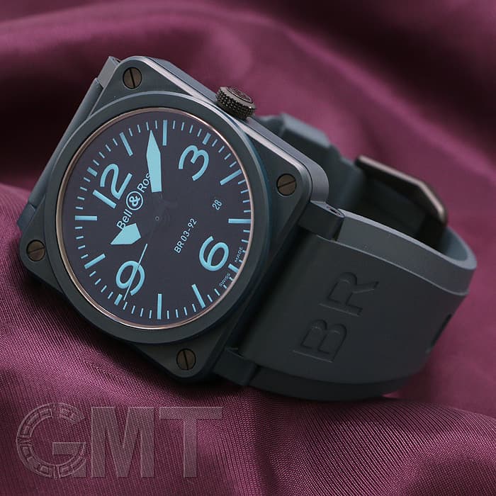 新品)BELL & ROSS ベル&ロス BR 03-92 ブルーセラミック(商品ID 新品)BELL & ROSS ベル&ロス BR 03-92 ブルーセラミック(商品ID