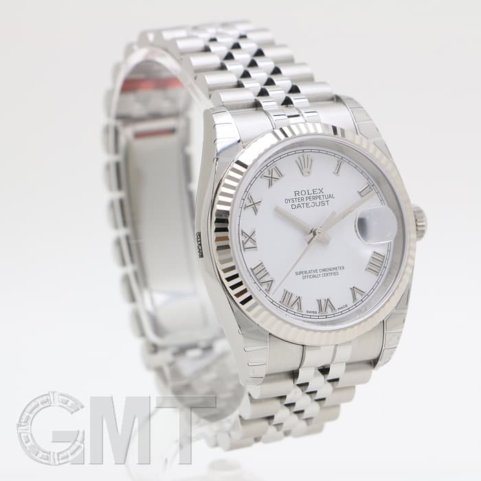 新品)ROLEX ロレックス デイトジャスト 116234 ホワイト ローマ