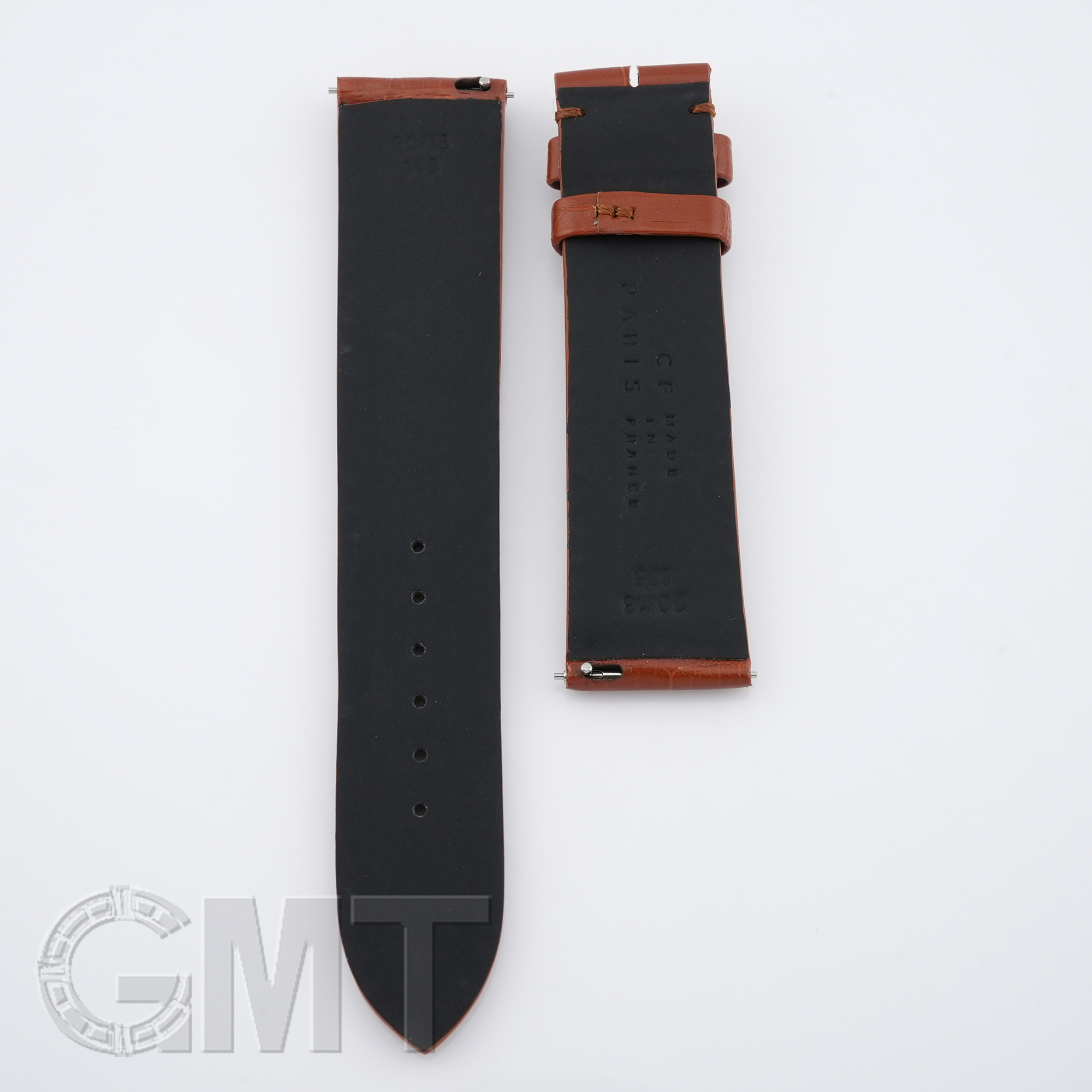 新品)CAMILLE FOURNET カミーユ・フォルネ アリゲーター マット竹斑
