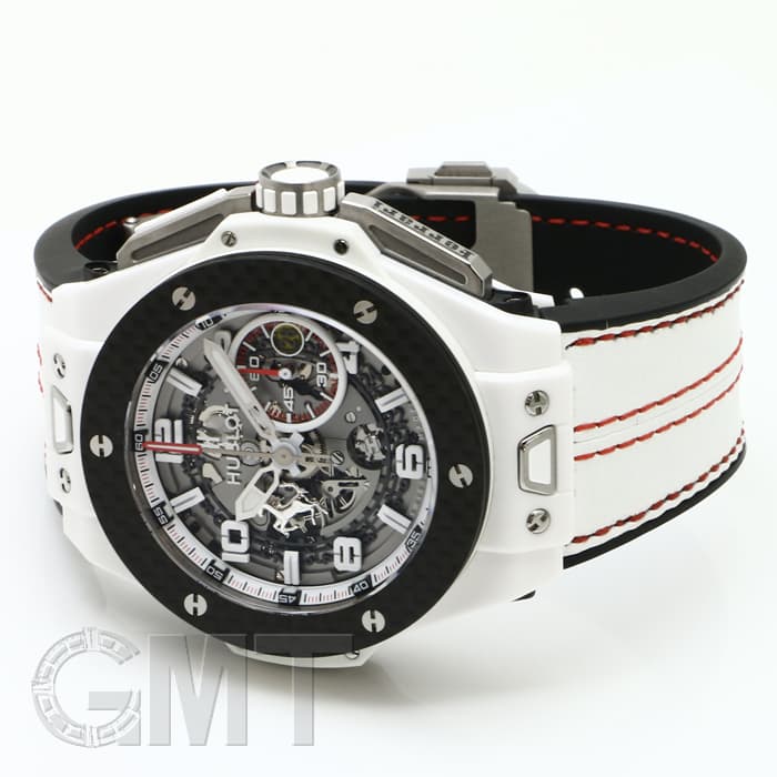 中古)HUBLOT ウブロ ビッグバン フェラーリ ホワイトセラミック