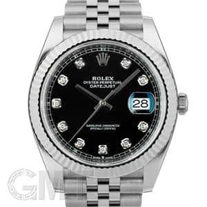 ROLEX ロレックス デイトジャスト 41 ブラック 126334G 10Pダイヤ ジュビリー メイン
