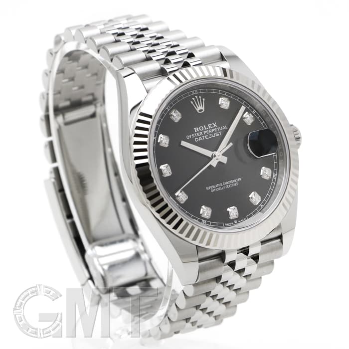 新品)ROLEX ロレックス デイトジャスト 41 ブラック 126334G 10Pダイヤ