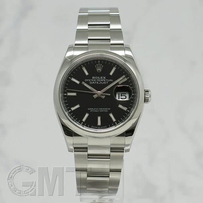 中古)ROLEX ロレックス デイトジャスト 126200 ブラック オイスター