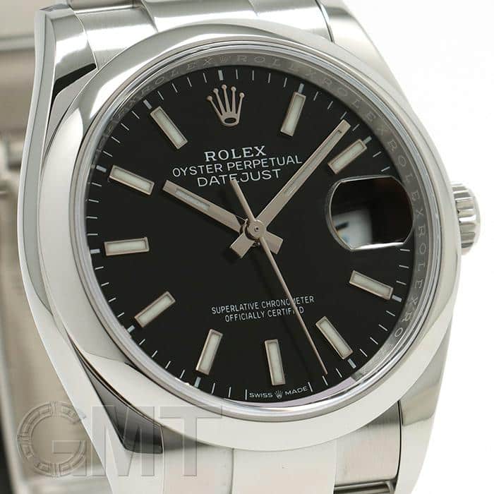 中古)ROLEX ロレックス デイトジャスト 126200 ブラック オイスター