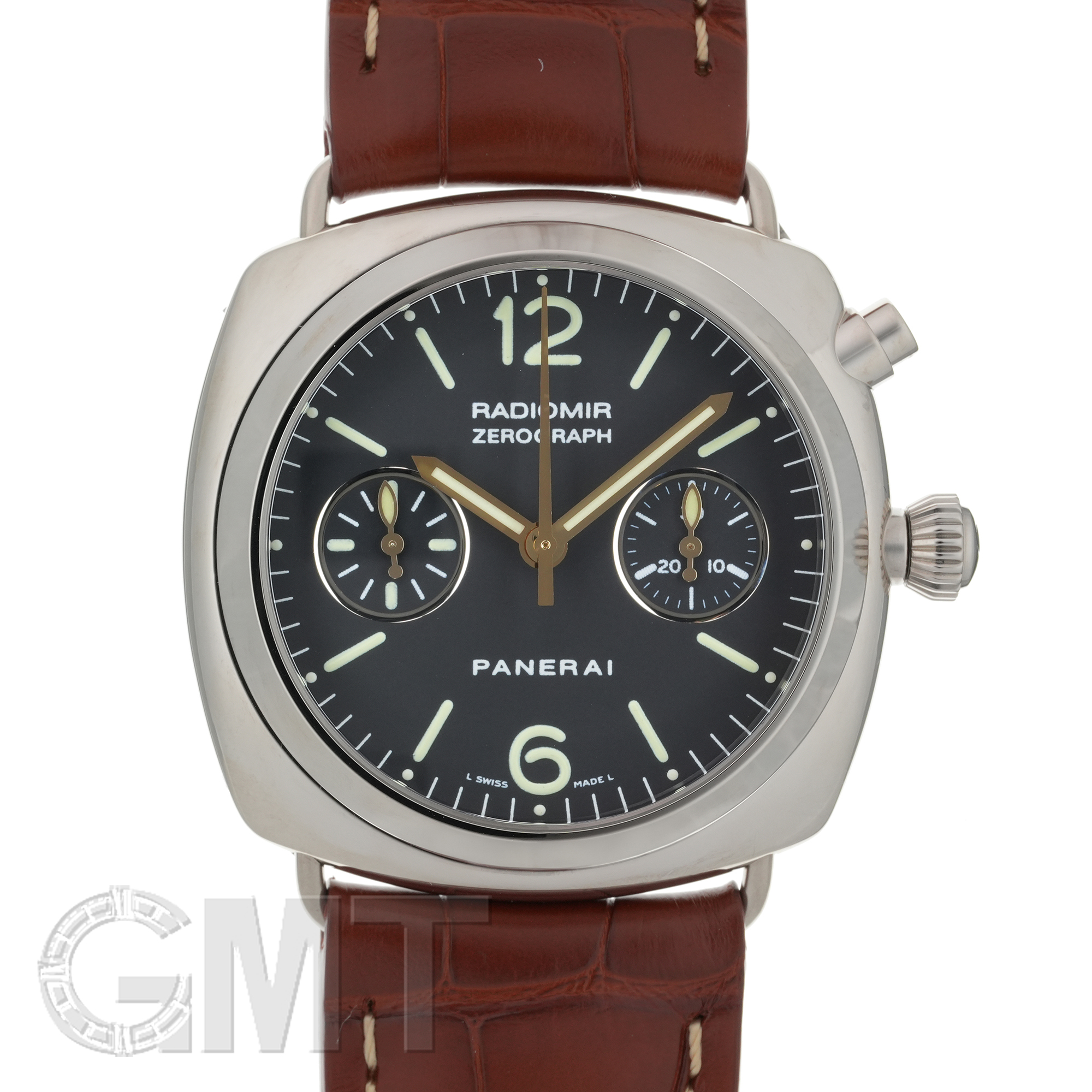 オフィチーネパネライ　未使用品カーフレザー　ポンテヴェッキオ 中古)OFFICINE PANERAI オフィチーネ パネライ ラジオミール