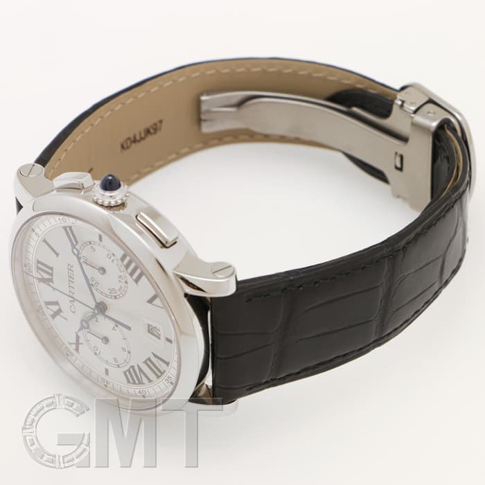 新品)CARTIER カルティエ ロトンド ドゥ カルティエ クロノグラフ