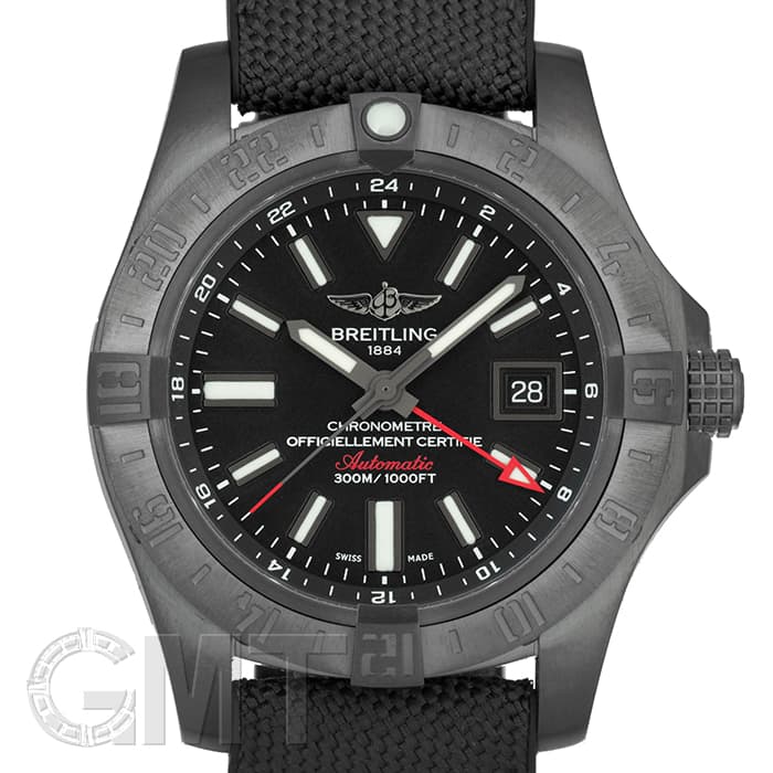 新品)BREITLING ブライトリング アベンジャー II GMT ブラック