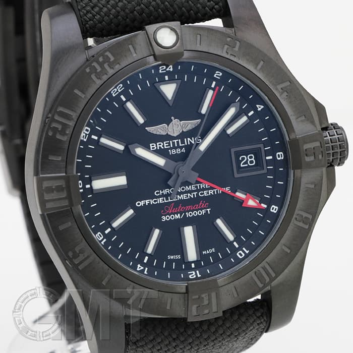 新品)BREITLING ブライトリング アベンジャー II GMT ブラック
